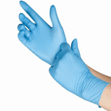 Blue Nitrile Gloves Milkmaster